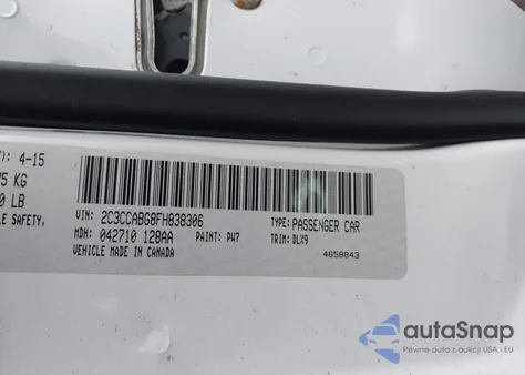 2015 Chrysler 300 300S из США, поврежденный, VIN 2C3CCABG8FH838306